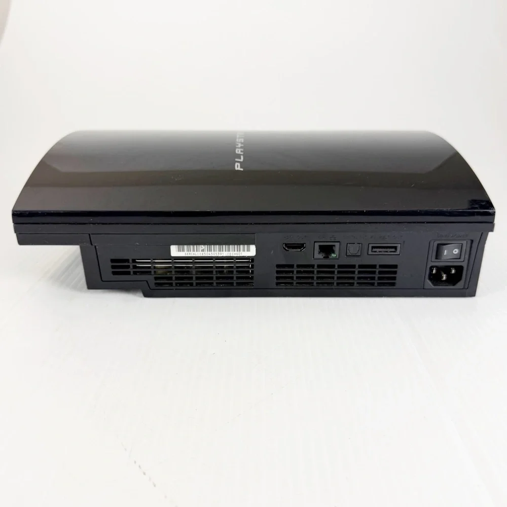 Sony PlayStation 3 PS3 Fat Black Video Game Console CECHG01 AS IS For Parts